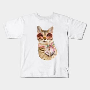 Lady Cat Kids T-Shirt